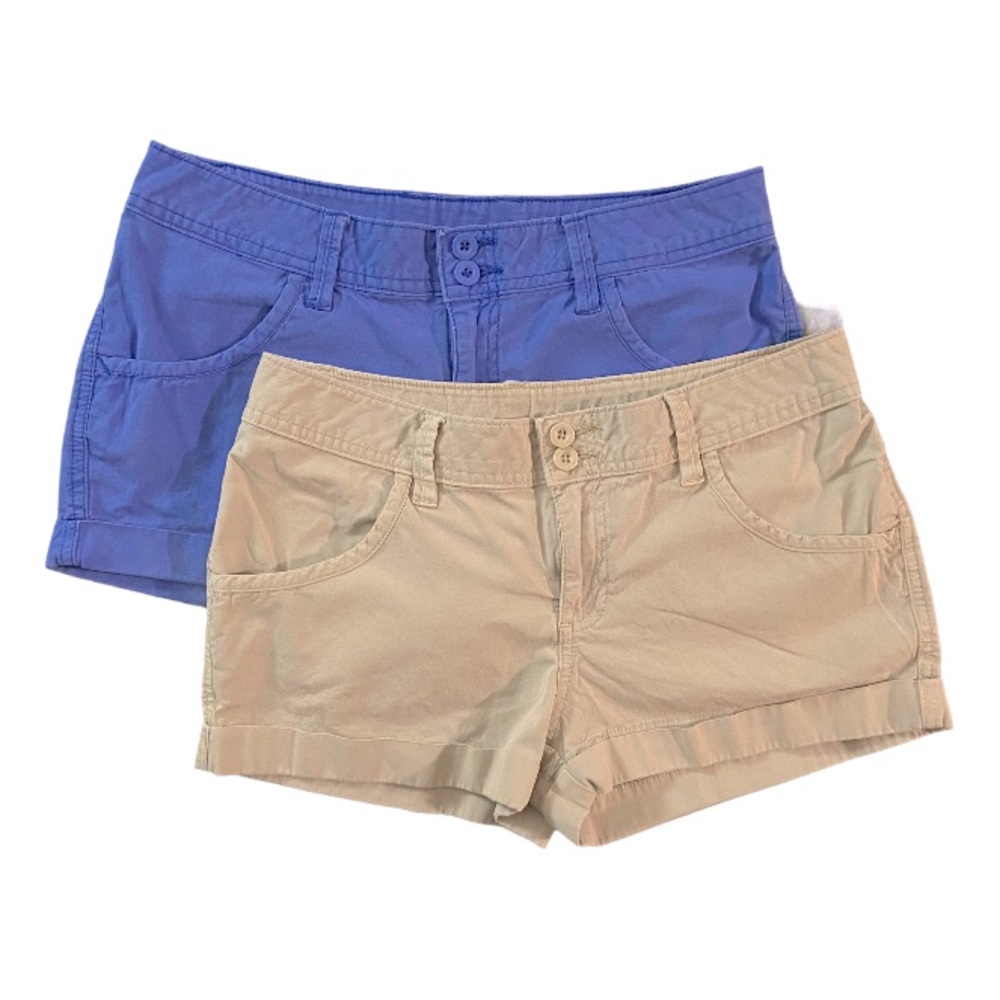 LeTIGER- Shorts Bundle Royal & Khaki Junior Size 7